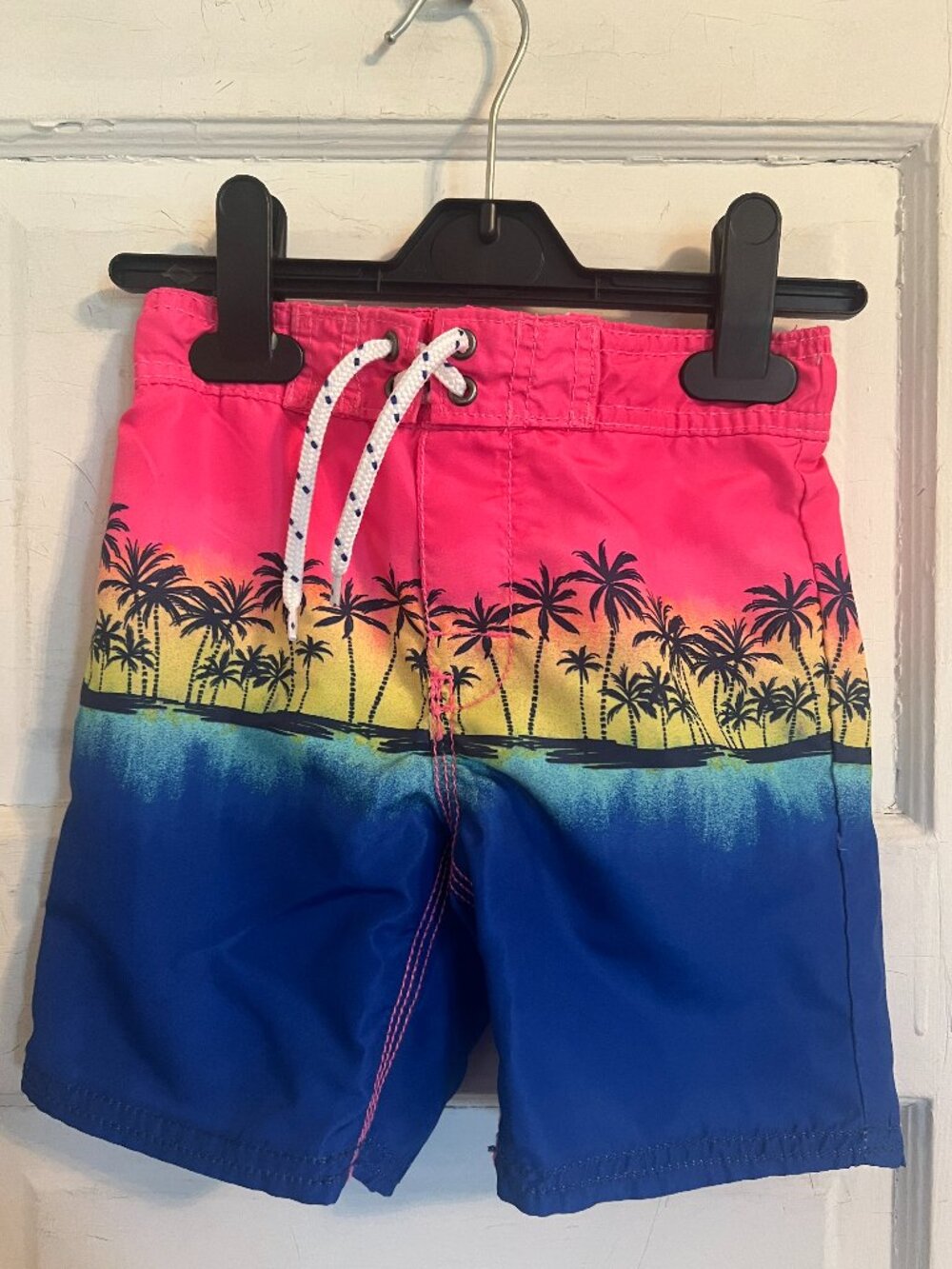 Tropical Sunset Print OshKosh B'gosh Boy's Swim Short 4T